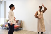 レッスンの様子。