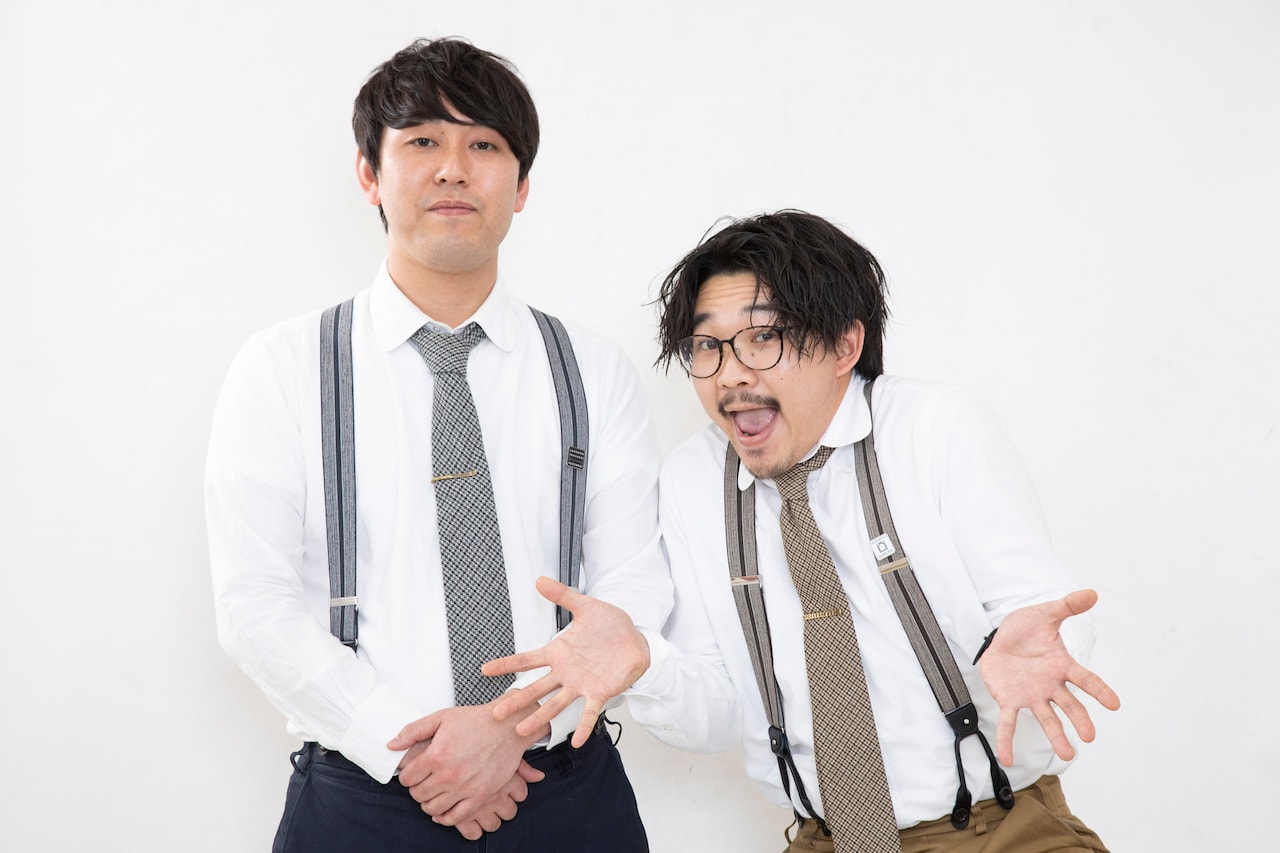 オズワルド。左から、畠中、伊藤。