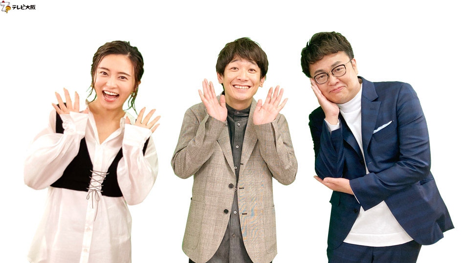 左から小島瑠璃子、銀シャリ。