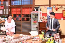 島崎和歌子と劇団ひとり。(c)TBS