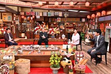 （左から）加藤浩次、ビートたけし、島崎和歌子、劇団ひとり。(c)TBS