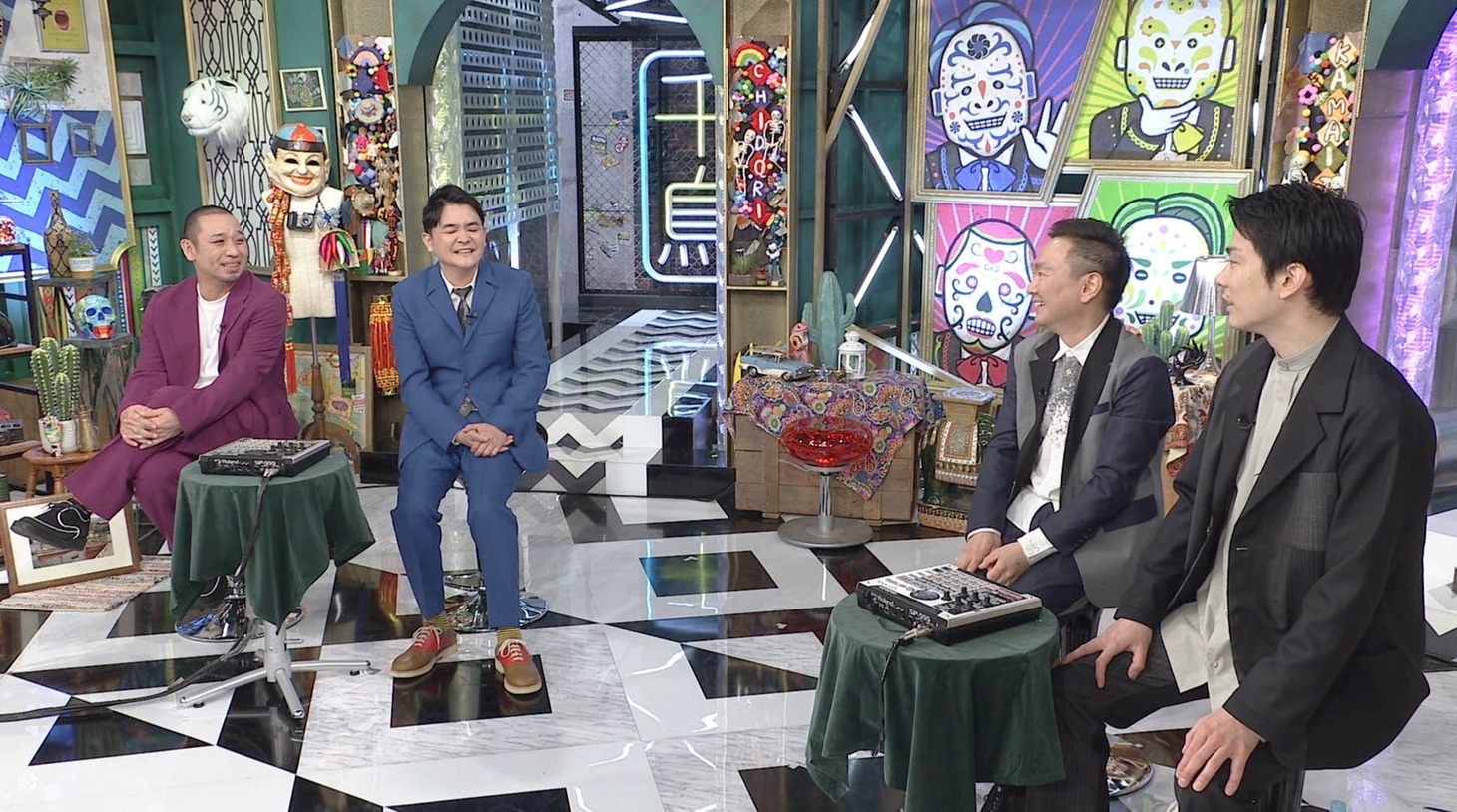 「千鳥vsかまいたち」のワンシーン。(c)日本テレビ