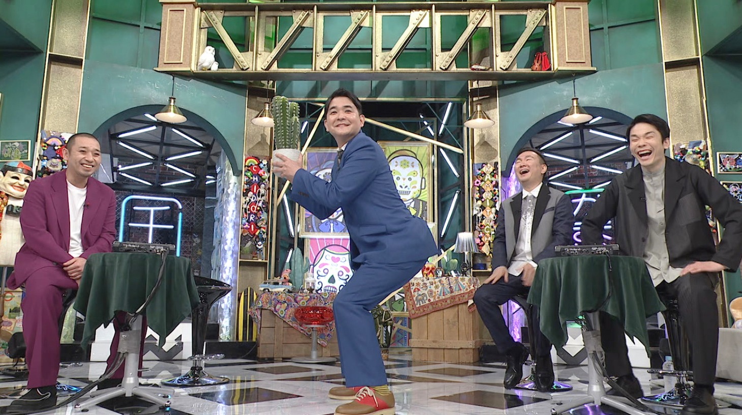 「千鳥vsかまいたち」のワンシーン。(c)日本テレビ