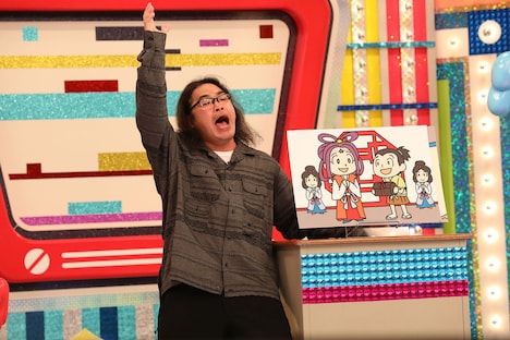 “家元”こと企画発案者のロッチ中岡。