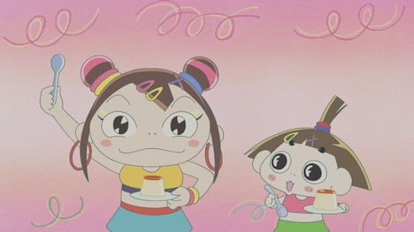 アニメ「おじゃる丸」第24シリーズのエンディング。(c)犬丸りん・NHK・NEP