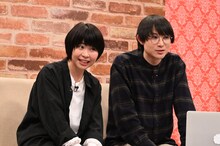 左からAマッソ加納、空気階段・水川かたまり。(c)読売テレビ