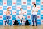生見愛瑠と霜降り明星。