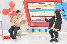 千鳥ノブとピース又吉。(c)テレビ朝日
