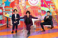 ぺこぱと関智一。(c)テレビ朝日