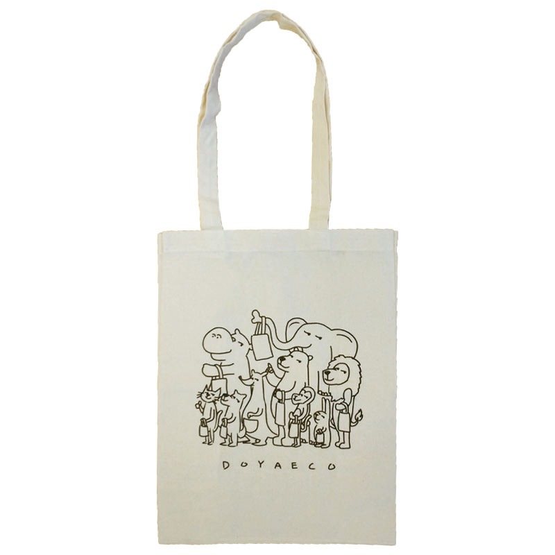 ハナコ秋山デザインのエコバッグ「DOYAECO」。
