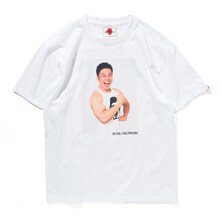 「［PDSxなかやまきんに君］パワーTEE（白）」