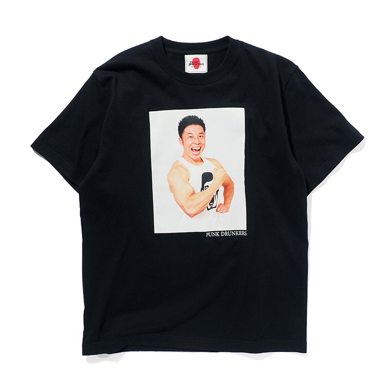 「［PDSxなかやまきんに君］パワーTEE（黒）」