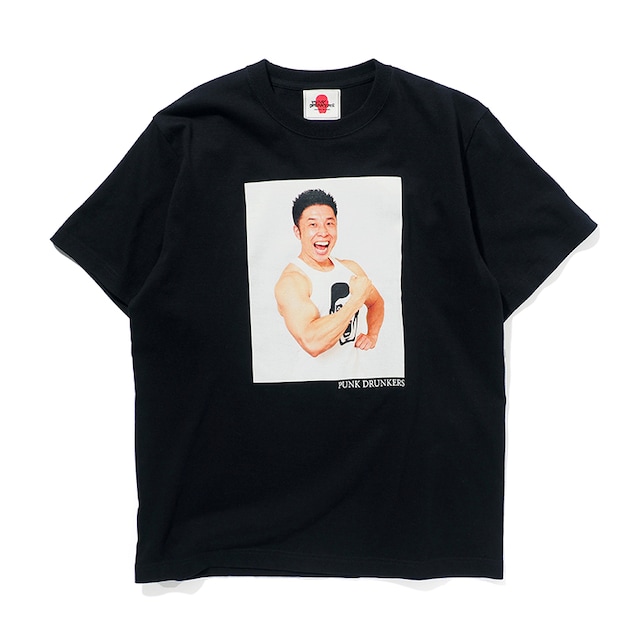 「［PDSxなかやまきんに君］パワーTEE（黒）」