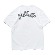 「［PDSxなかやまきんに君］パワーTEE（白）」背面