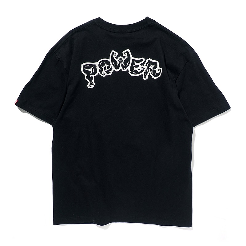 「［PDSxなかやまきんに君］パワーTEE（黒）」背面