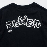 「［PDSxなかやまきんに君］パワーTEE（黒）」背面