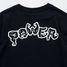 「［PDSxなかやまきんに君］パワーTEE（黒）」背面