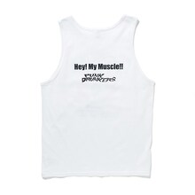「［PDSxなかやまきんに君］マッスルタンク（白）」背面