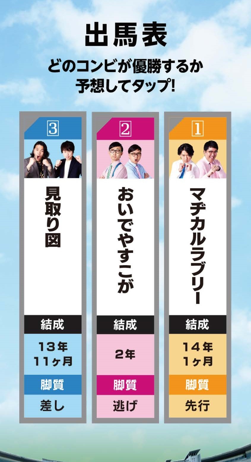 「大阪杯×よしもと芸人 G-1 BATTLE」イメージ