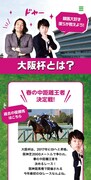 「大阪杯みどころ紹介」イメージ