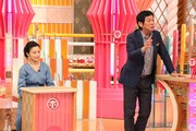 小島瑠璃子と明石家さんま。(c)フジテレビ