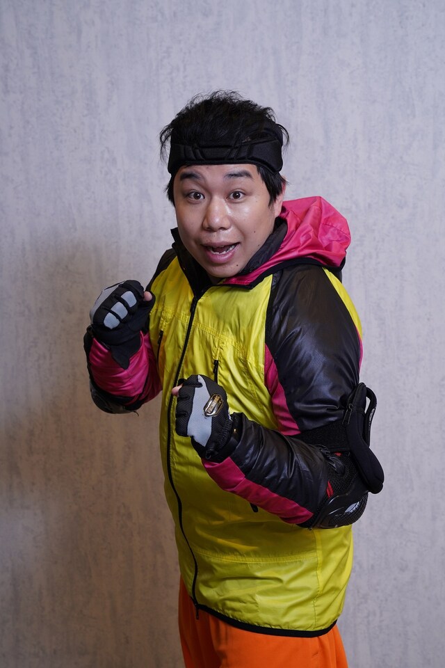 「逃走中」に出演する霜降り明星せいや。(c)フジテレビ