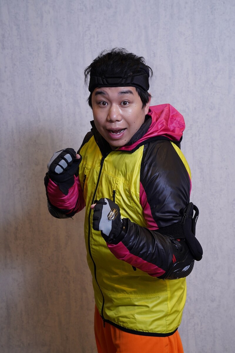 「逃走中」に出演する霜降り明星せいや。(c)フジテレビ