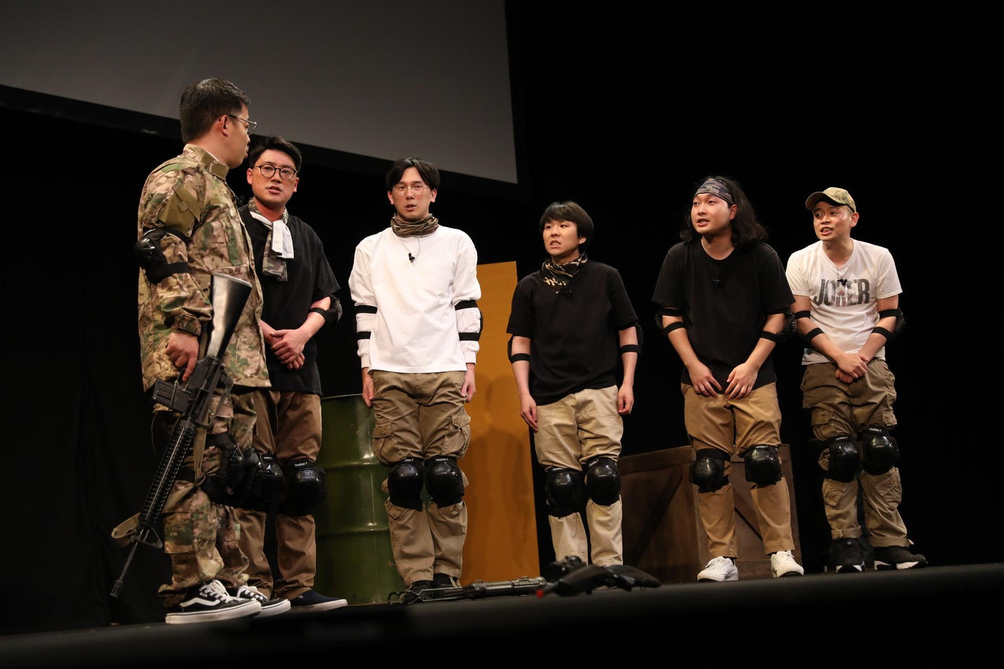 3本目のコントのワンシーン。