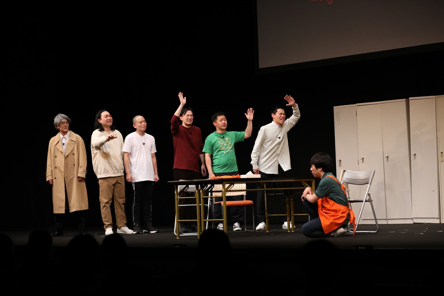 6本目のコントのワンシーン。