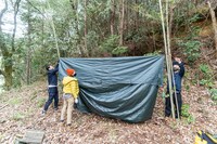 「シャンプーハットてつじの空き家でハピキャン」より。(c)メ～テレ