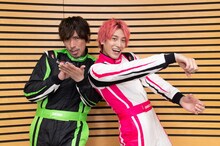 「EXITのラリージャパン応援宣言」に出演するEXIT。(c)テレビ朝日