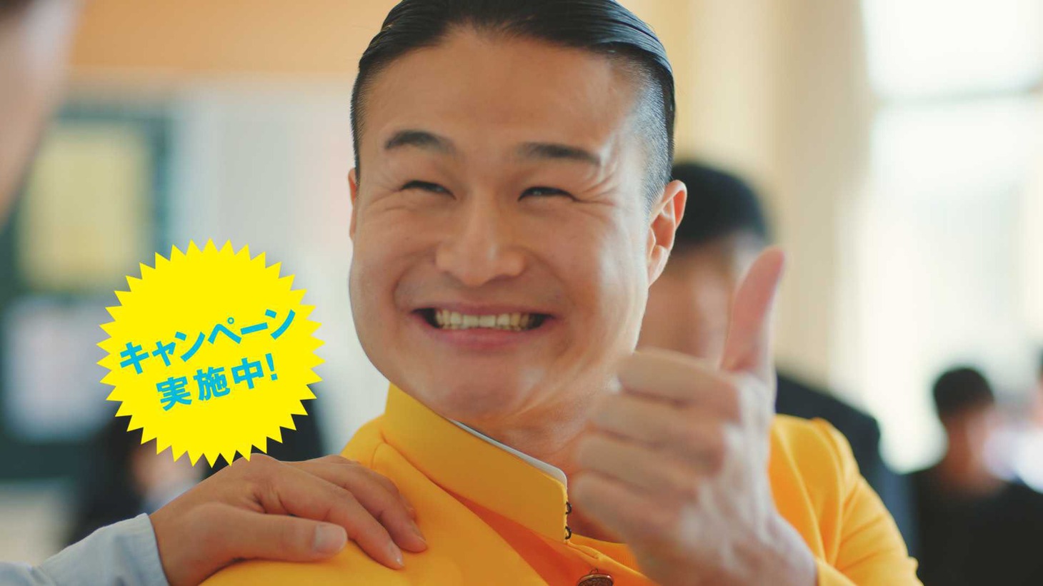 マッチ新CM「購買コースター」編より。