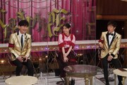 （左から）南原清隆、西野七瀬、陣内智則。(c)フジテレビ