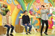 （左から）サバンナ高橋、月亭八方、今田耕司。(c)ABCテレビ