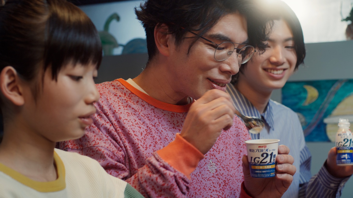 CM「21年、どんな日も」編より。