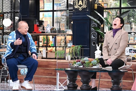 笑福亭鶴瓶と今田耕司。(c)TBS