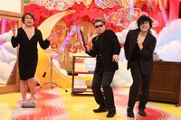 チョコレートプラネットと神奈月（中央）。(c)フジテレビ