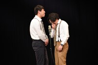 漫才中、とあるハプニングが起こった。