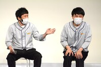 左からしずる村上、サルゴリラ児玉。