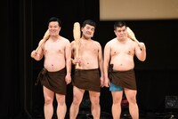 換気タイムを盛り上げた大宮ゴブリンズ。体型が似ている。
