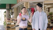 「丸井織物株式会社 Up-T『チビT篇』(15秒)」より。