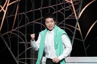 「てれびのおばけ」ゲネプロ公演の様子。