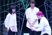 「てれびのおばけ」ゲネプロ公演の様子。