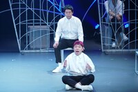 「てれびのおばけ」ゲネプロ公演の様子。