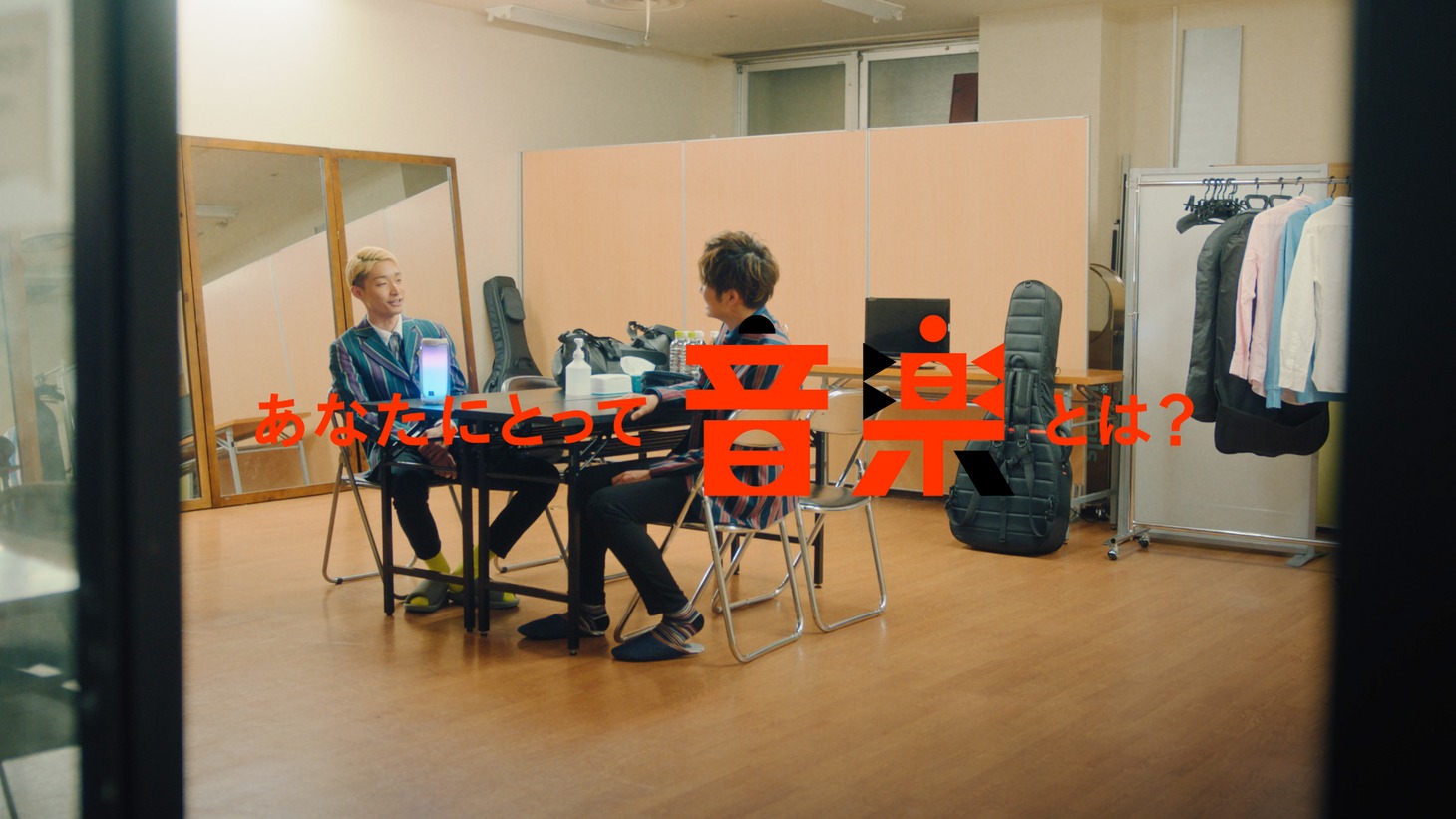 Web動画「音楽は力だ。～あなたにとって音楽とは？～/ ラニーノーズ」編より。