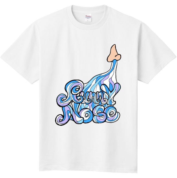 ラニーノーズ洲崎がデザインしたTシャツ。