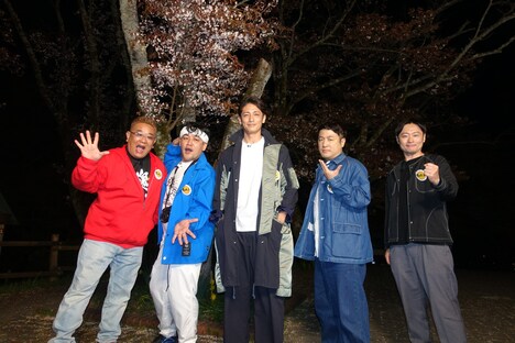 （左から）サンドウィッチマン、玉木宏、和牛。(c)テレビ朝日