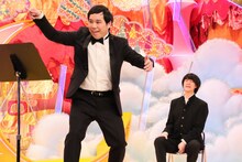 「千鳥のクセがスゴいネタGP」に出演する、霜降り明星。(c)フジテレビ