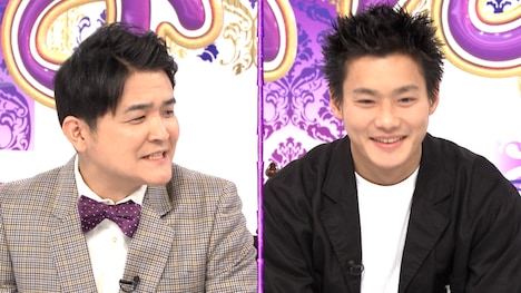 （左から）千鳥ノブ、野村周平。(c)テレビ朝日