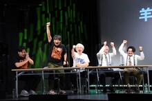 左からアルコ＆ピース、三四郎・相田、オズワルド。